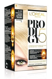 White Gold - Velmi světlá blond popelavá barva na vlasy Prodigy 5 od L´Oréal Paris