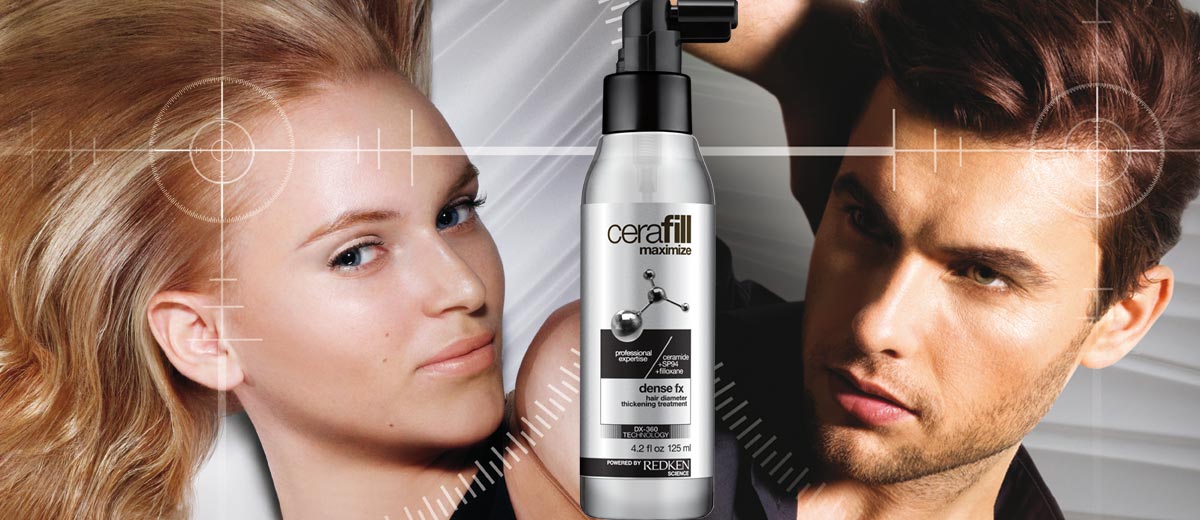 Trápi vás rednutie vlasov? Skúste novú vlasovú kozmetiku Cerafill pod hlavičkou Redken Science, ktorý prináša okamžite hustejšie, plnšie a silnejšie vlasy.