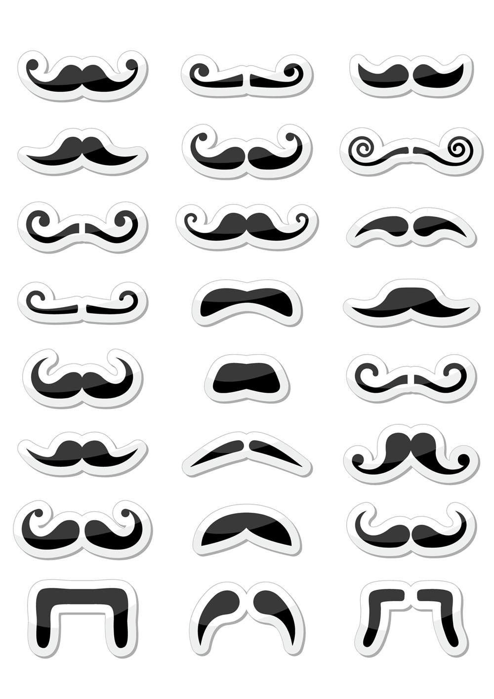 Movember 2014 a fúzačenie je tu! Ktorý fúzy si necháte narásť? Vytlačte si šablonu, vystrihnite fúzy, nalepte ich ideálne na špajdľu a skúšajte si ich pred zrkadlom!