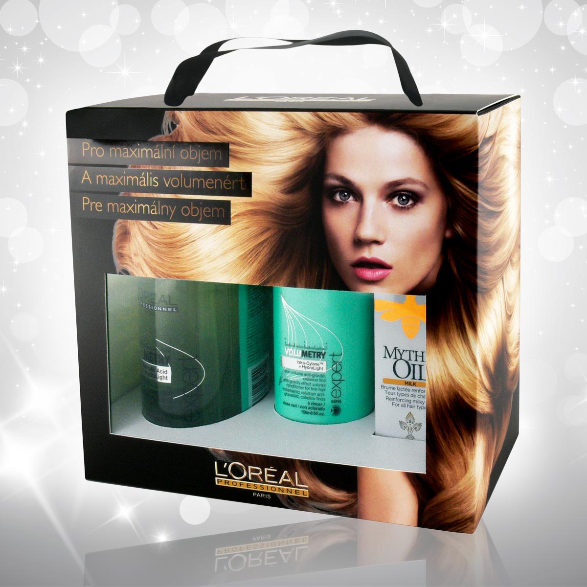 Vianočné darčeky L’Oréal Professionnel 2014 – Volumetry pre maximálny objem.