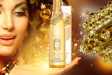 Luxusný vlasový olej Mythic Oil so šperkom sa ponúka len v špeciálnej vianočnej edícii. Šperk je od známej šperkárskej firmy Dear Charlotte.