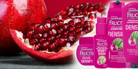 Garnier predstavuje nový rad starostlivosti o vlasy Fructis Densify, ktorý sľubuje dodať vlasom skutočný objem. Kompletná starostlivosť obsahuje 4 produkty.