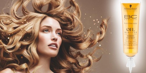 V kaderníctvach si teraz môžete dopriať olejovú hrejivú kúru BC Oil Miracle od Schwarzkopf Professional s okamžitým obnovujúcim efektom pre vlasy.