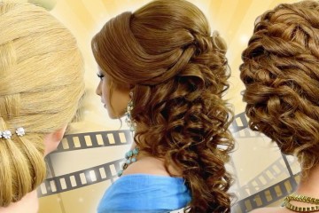Hairstyliska Sklemina Tatiana v niekoľkých video tutoriáloch ukazuje krok za krokom, ako vytvoril relatívne zložité spoločenské účesy. Naučte sa ich!