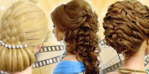 Hairstyliska Sklemina Tatiana v niekoľkých video tutoriáloch ukazuje krok za krokom, ako vytvoril relatívne zložité spoločenské účesy. Naučte sa ich!