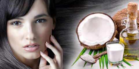 Kokosový olej je skvelou výživou pre vlasy a vlasovú pokožku.
