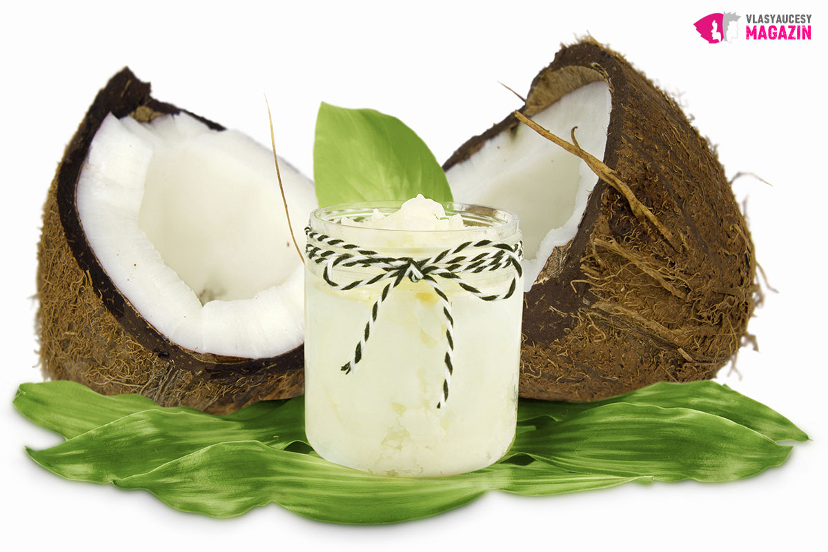 Kokosový olej je skvelou výživou pre vlasy a vlasovú pokožku.